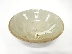 唐津焼　白狐　平茶碗